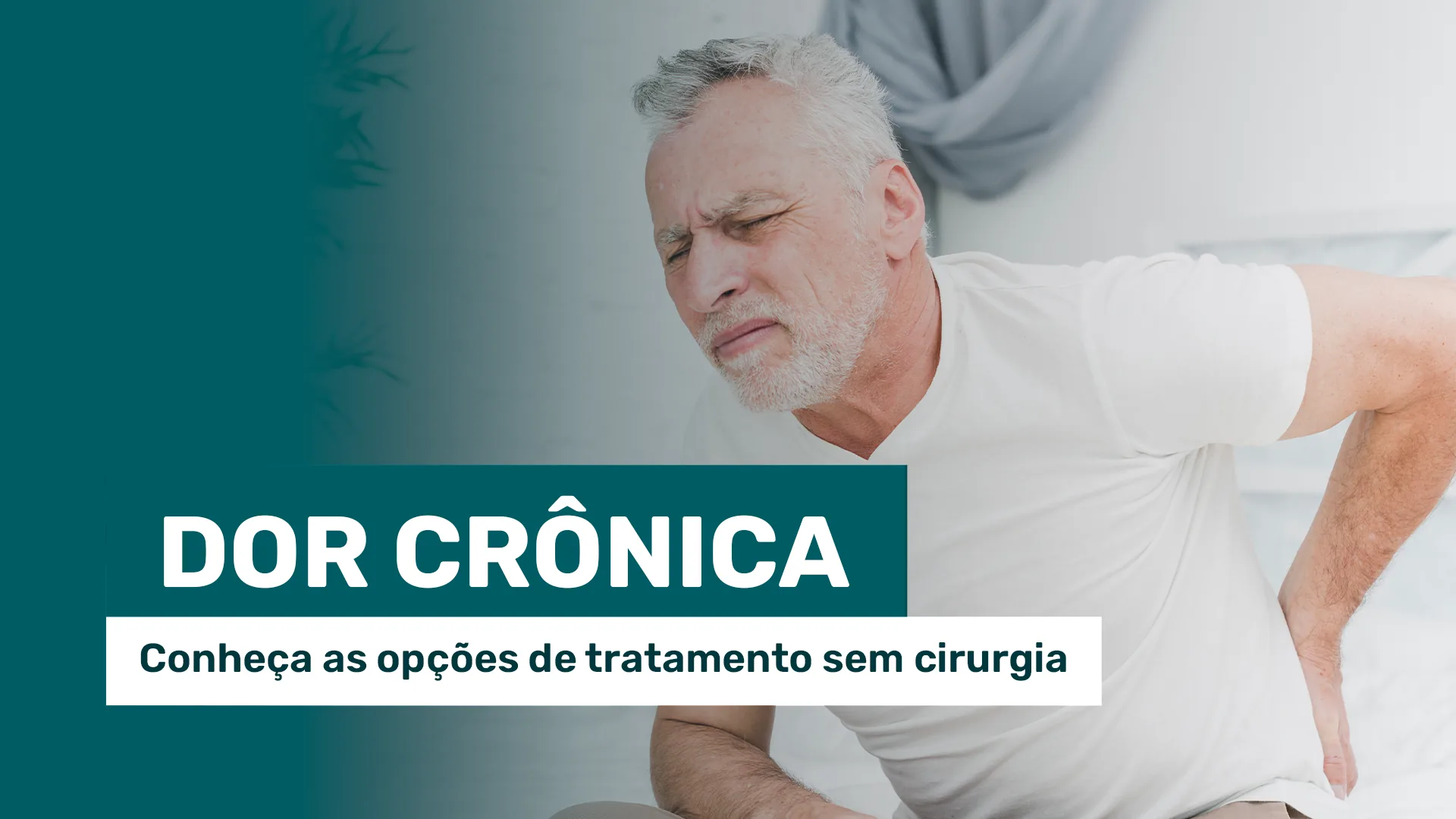 Dor crônica: conheça as opções de tratamento sem cirurgia